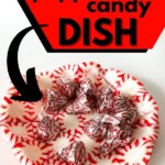 Peppermint candy bowl