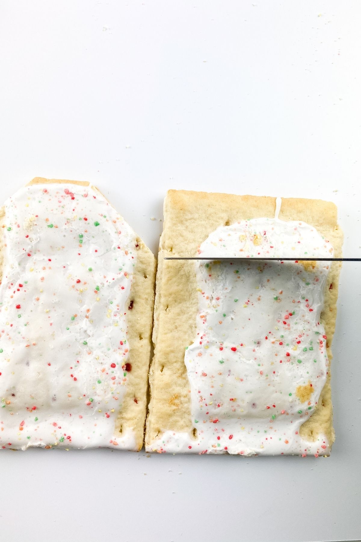 Cutting pop tarts