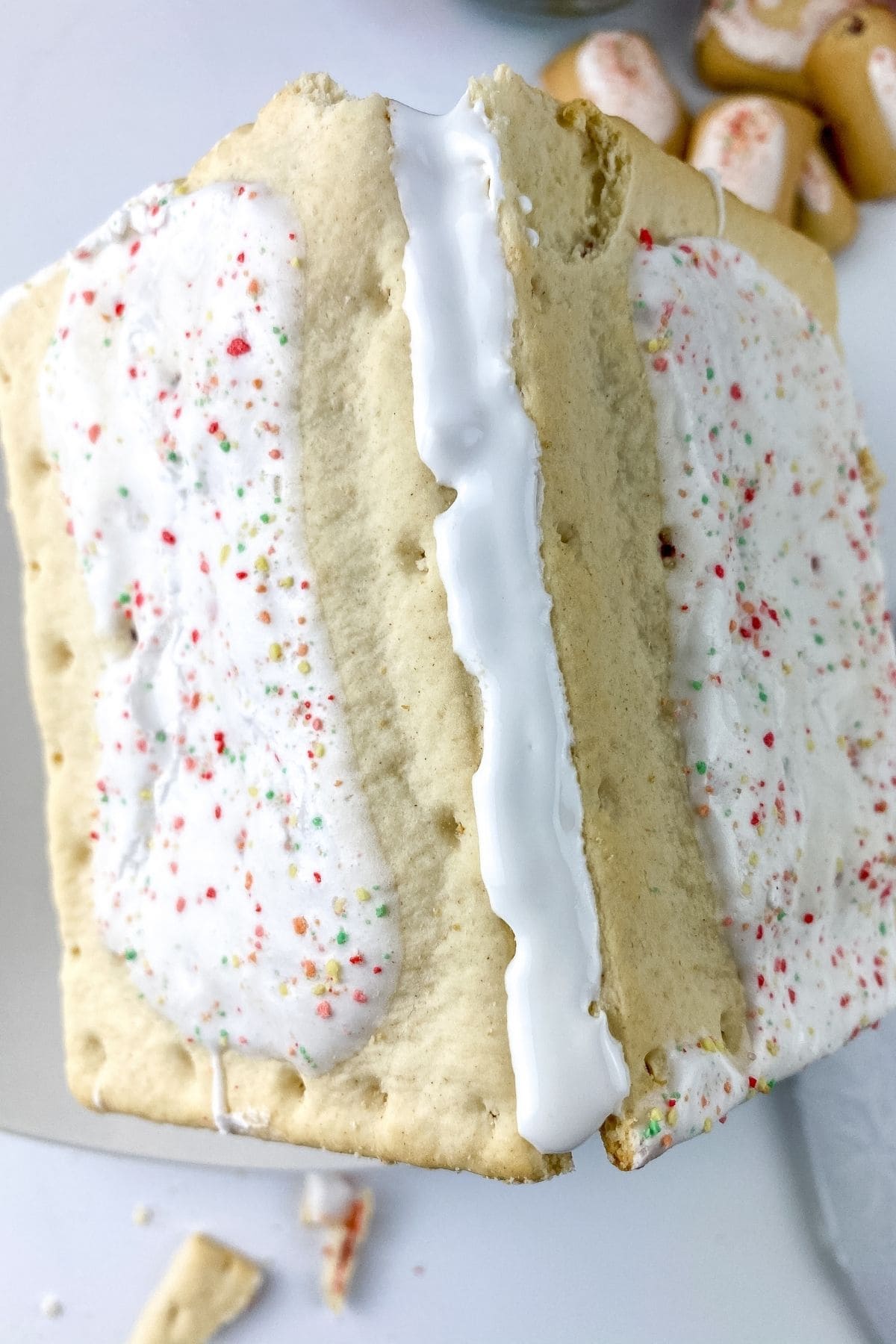 Gluing pop tarts together