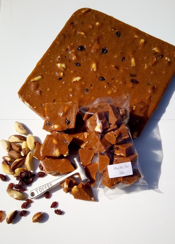 Fruit & Nut Toffee Delicious Handmade Old-Fashioned Toffee