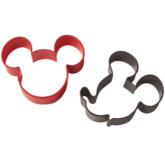 2 Piece Disney Mickey Mouse Clubhouse Cookie Cutter Set