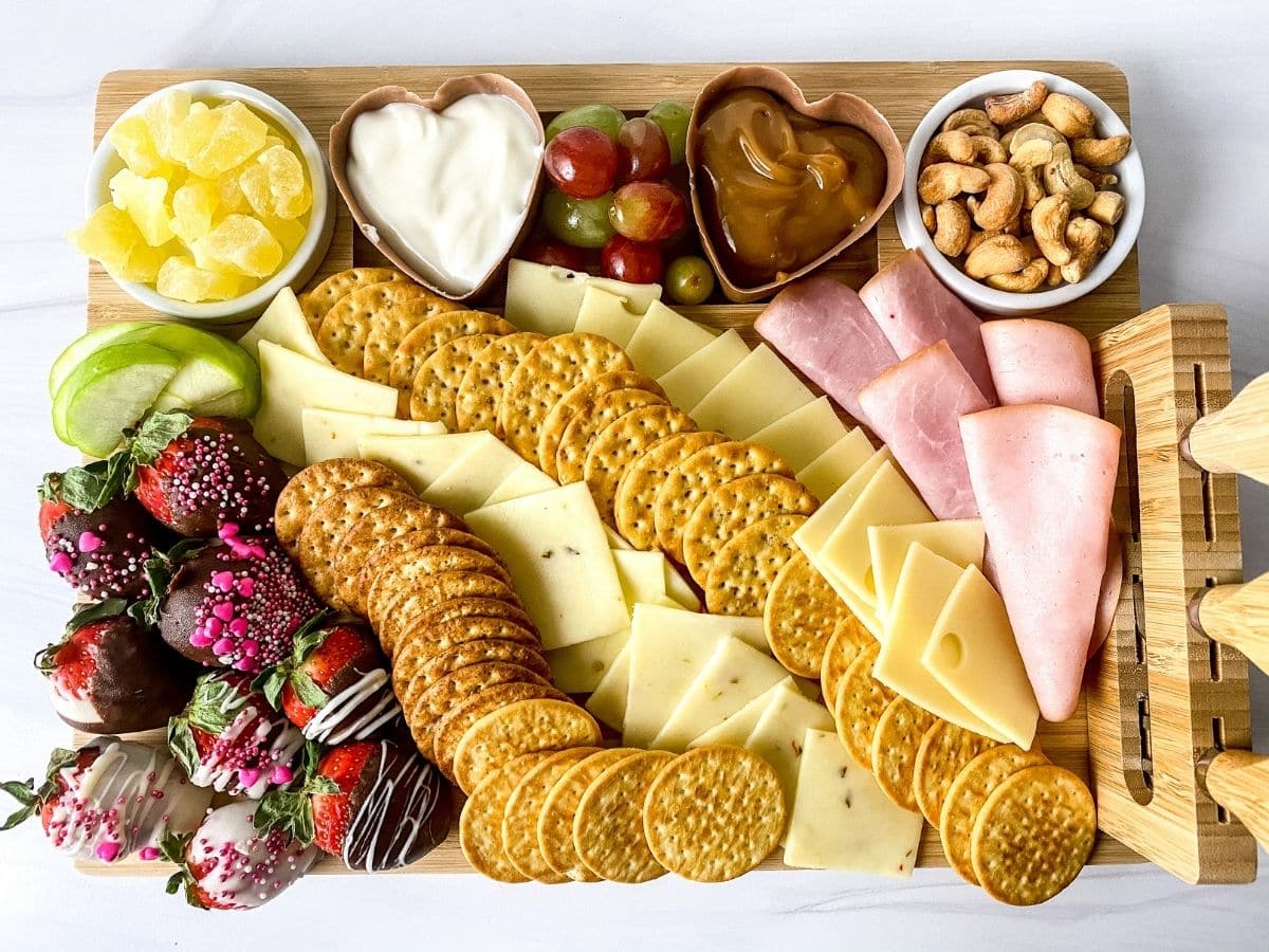 Savory charcuterie board