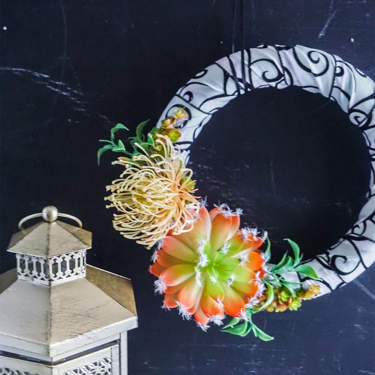 DIY Succulent Wreath