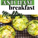 Egg muffins on cooling rack