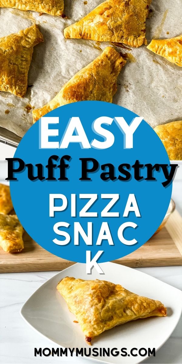 Easy Pepperoni Puff Pastry Pizza Kids Snack Recipe