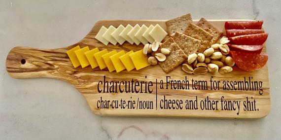 Charcuterie board/chese board/funny cheese board/funny | Etsy