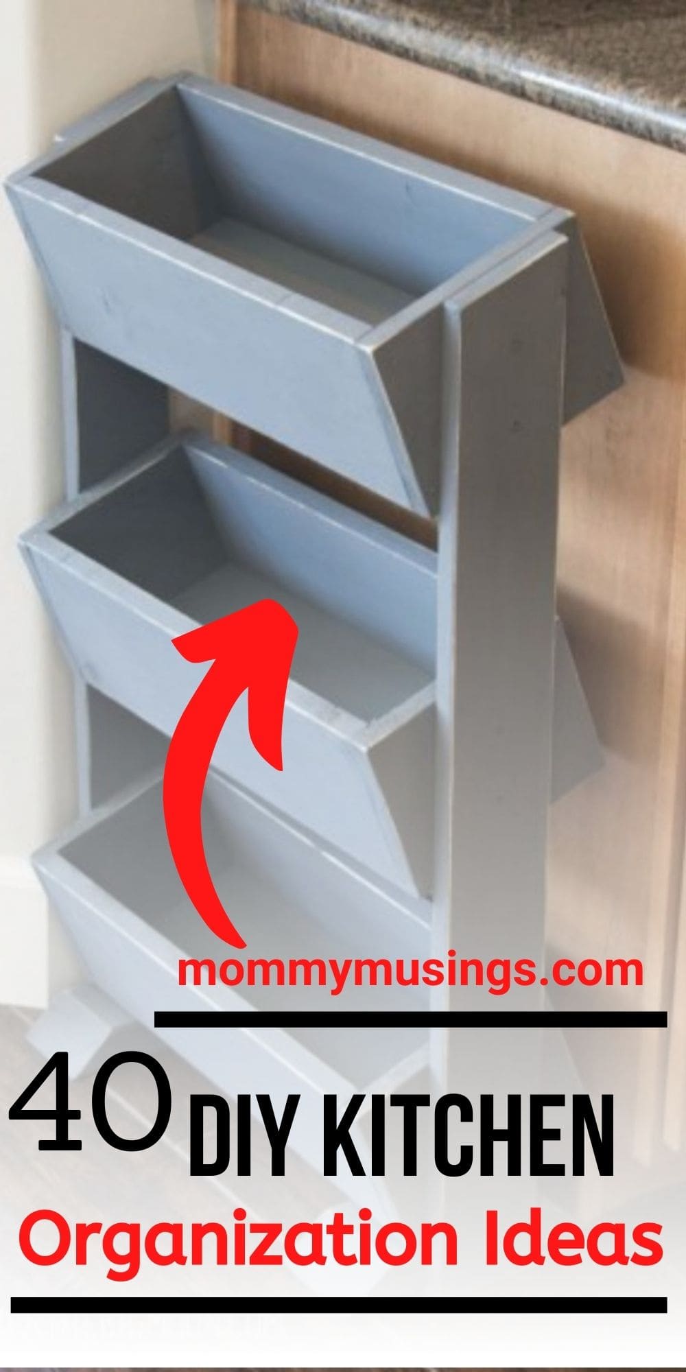 40 DIY Kitchen Organization Ideas