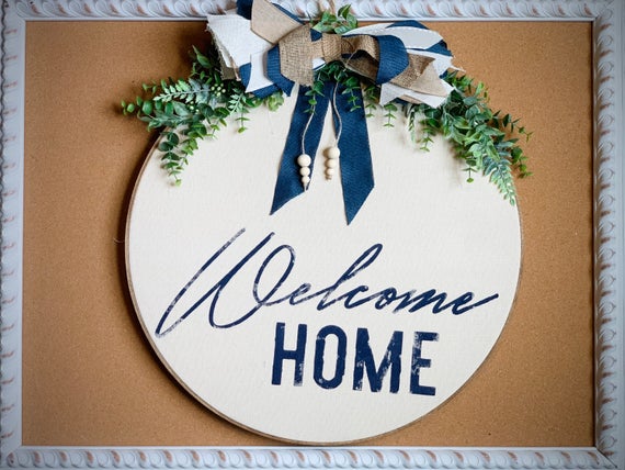 Welcome Home Wreath