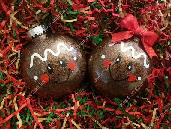 Gingerbread Ornaments Set of 2 