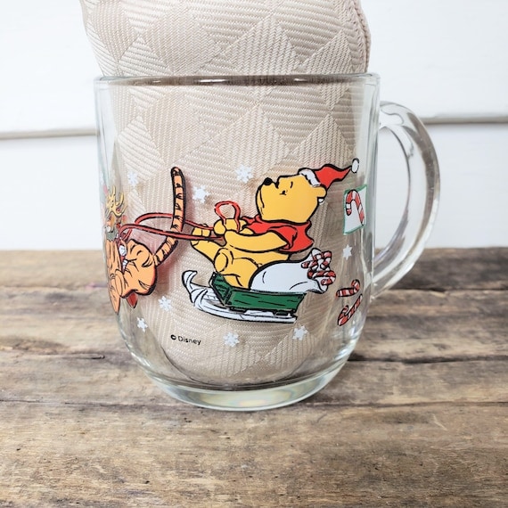 Vintage Disney Winnie the Pooh Christmas Mug