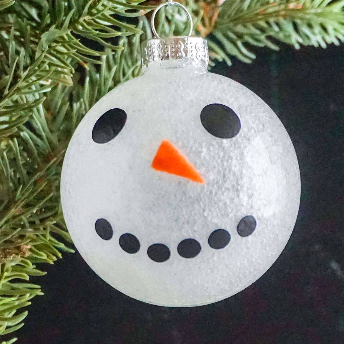 diy snowman ornament craft
