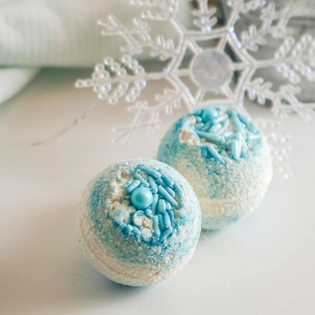 frozen bath bombs