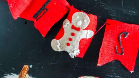 gingerbread man craft for christmas