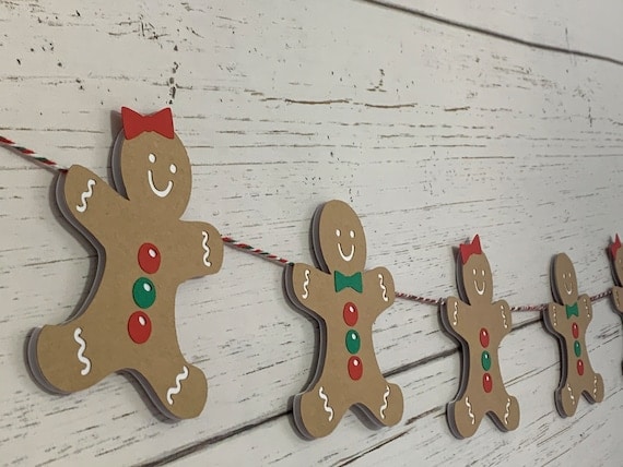 Gingerbread Man Garland