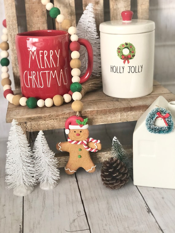 Gingerbread Beads Garland 