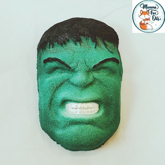 Hulk Airbrushed Bath Bomb Superhero 