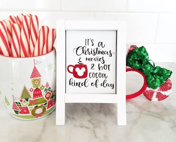 Mini Disney Sign Disney Christmas Sign 