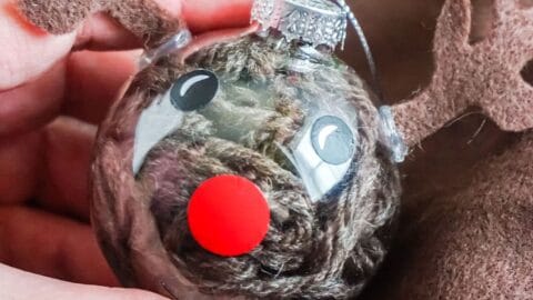 diy reindeer christmas ornament cricut craft