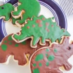 triceratops cookies