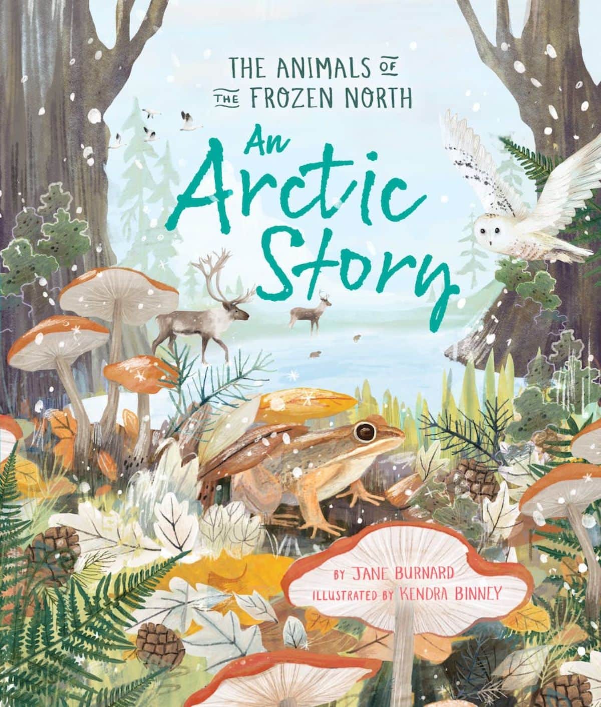 cover of an arctic story book