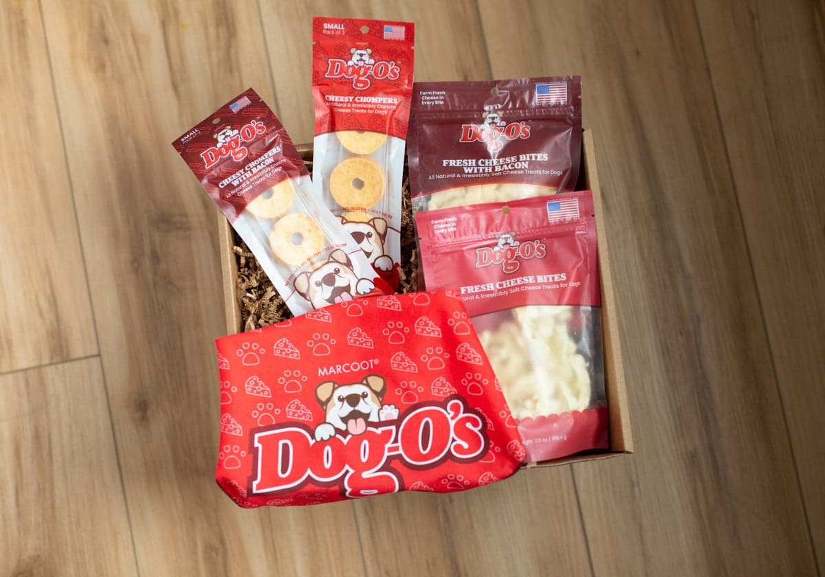 dog charcuterie board gift box