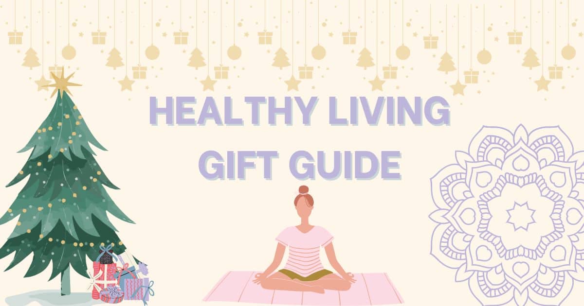 collage image for healthy living holiday guide